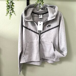 ✨Nike | Tech Fleece Jacket | New With Tags, NWT | Grey, Black | Women's Hoodie